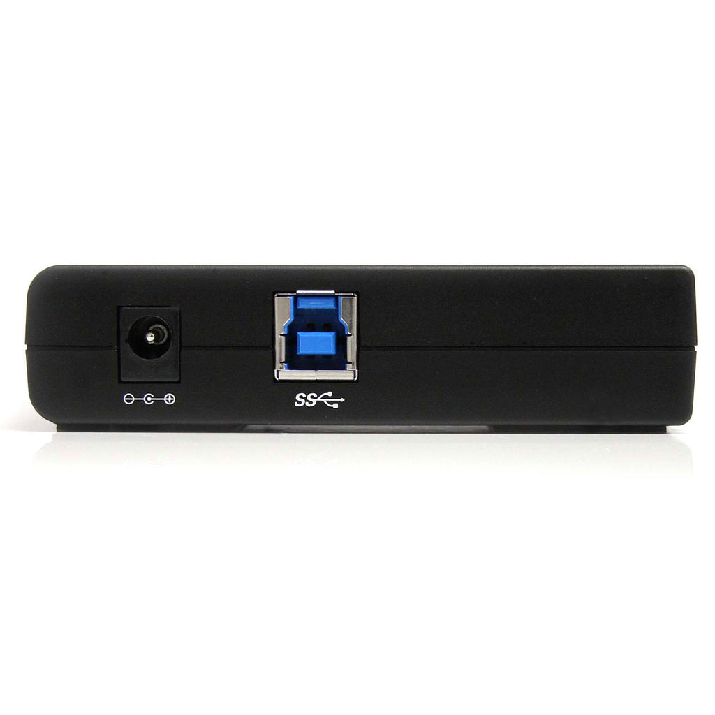 Startech 4 Port Black SuperSpeed USB 3.0 Hub - 5Gbps SpadezStore