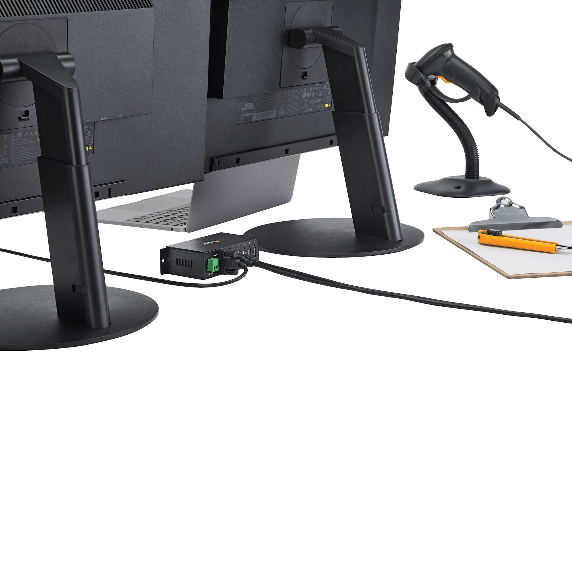 StarTech Mountable Rugged Industrial 7 Port USB 2.0 Hub SpadezStore