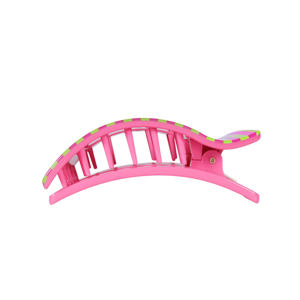 TELETIES Summer Crush Large Flat Rectangle Hair Clip