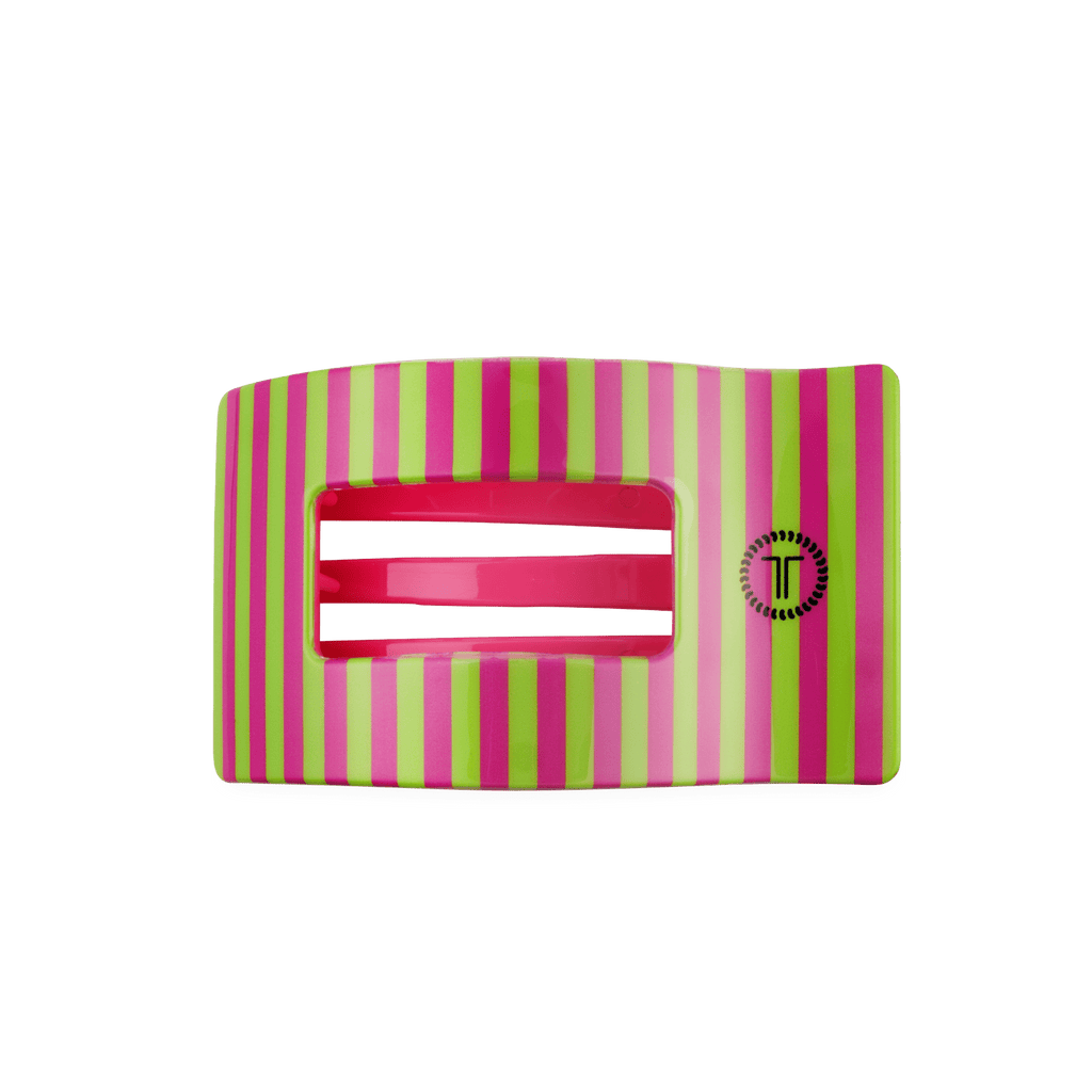TELETIES Summer Crush Medium Flat Rectangle Hair Clip