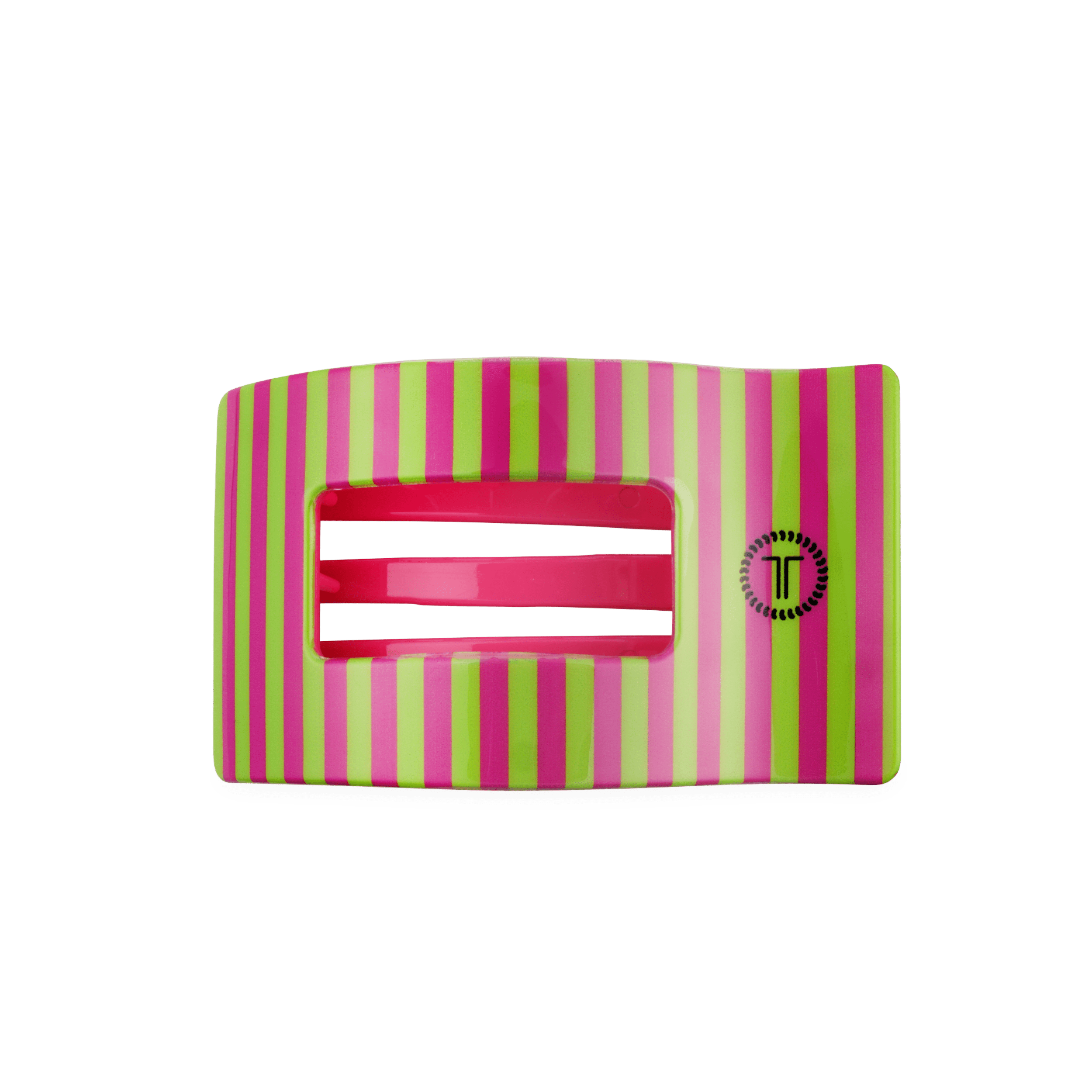 TELETIES Summer Crush Medium Flat Rectangle Hair Clip