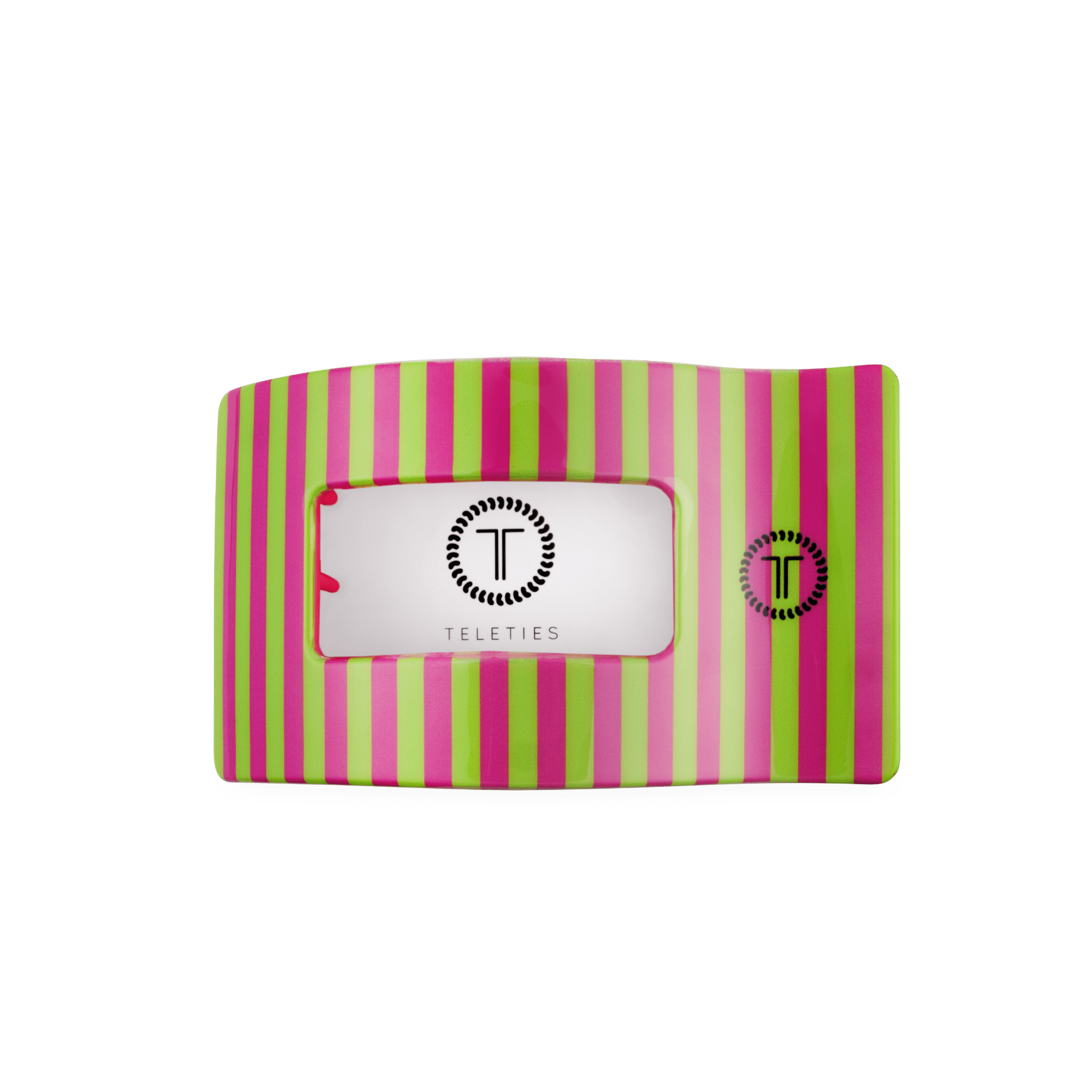 TELETIES Summer Crush Medium Flat Rectangle Hair Clip