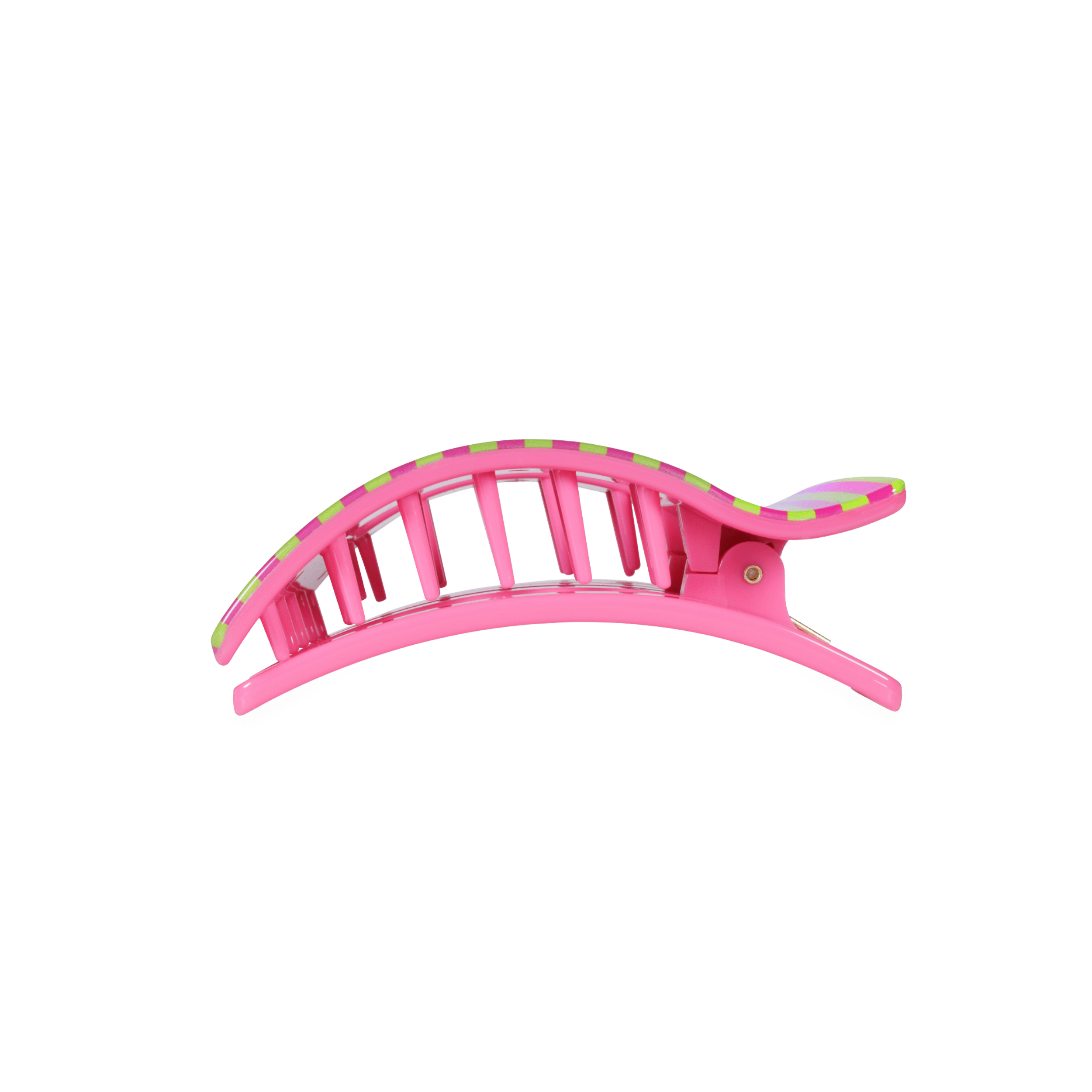 TELETIES Summer Crush Medium Flat Rectangle Hair Clip