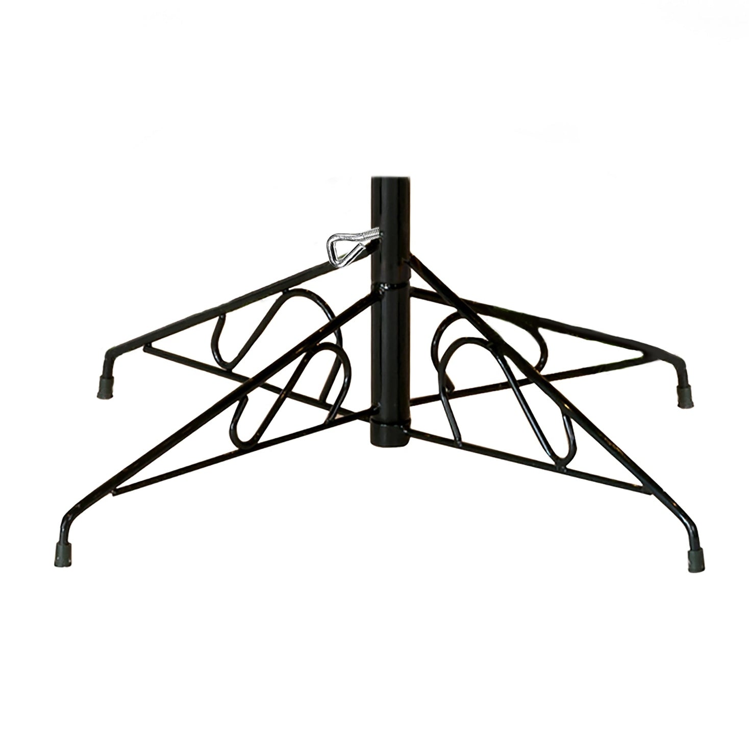 Perfect Holiday 5' Pre-lit Alpine Spruce Snow Flocked Christmas Tree SpadezStore