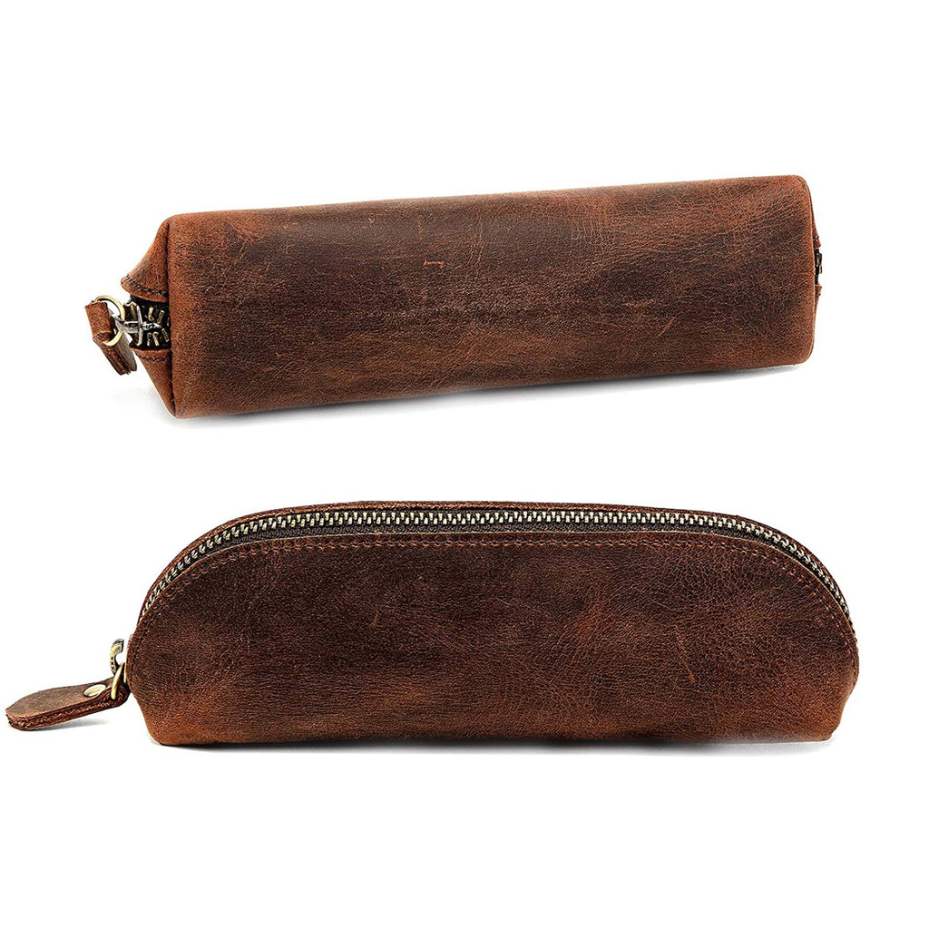 Classy Leather Bags The Slider Pencil Case SpadezStore