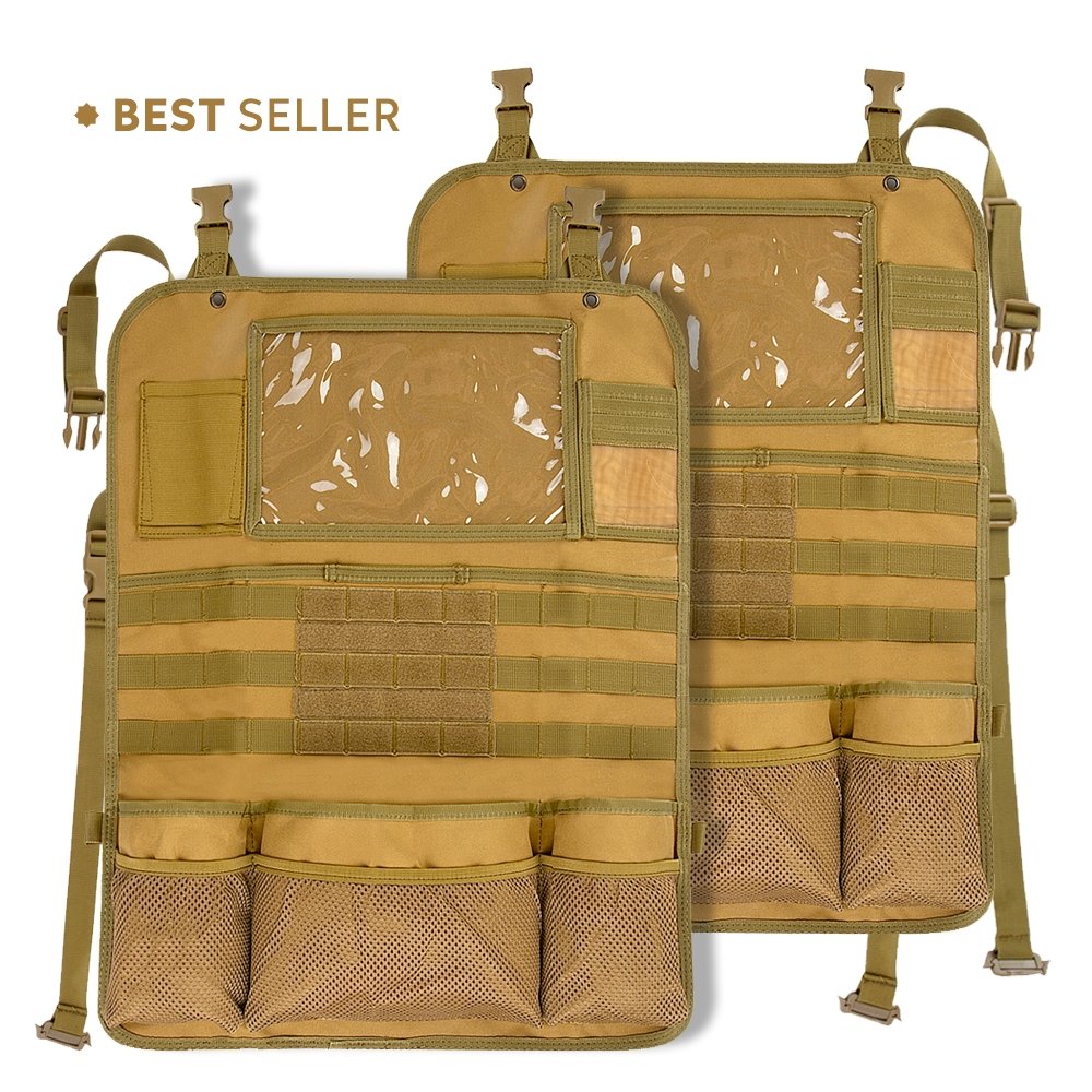 Skullvibe Tactical MOLLE Seat Organizer v3
