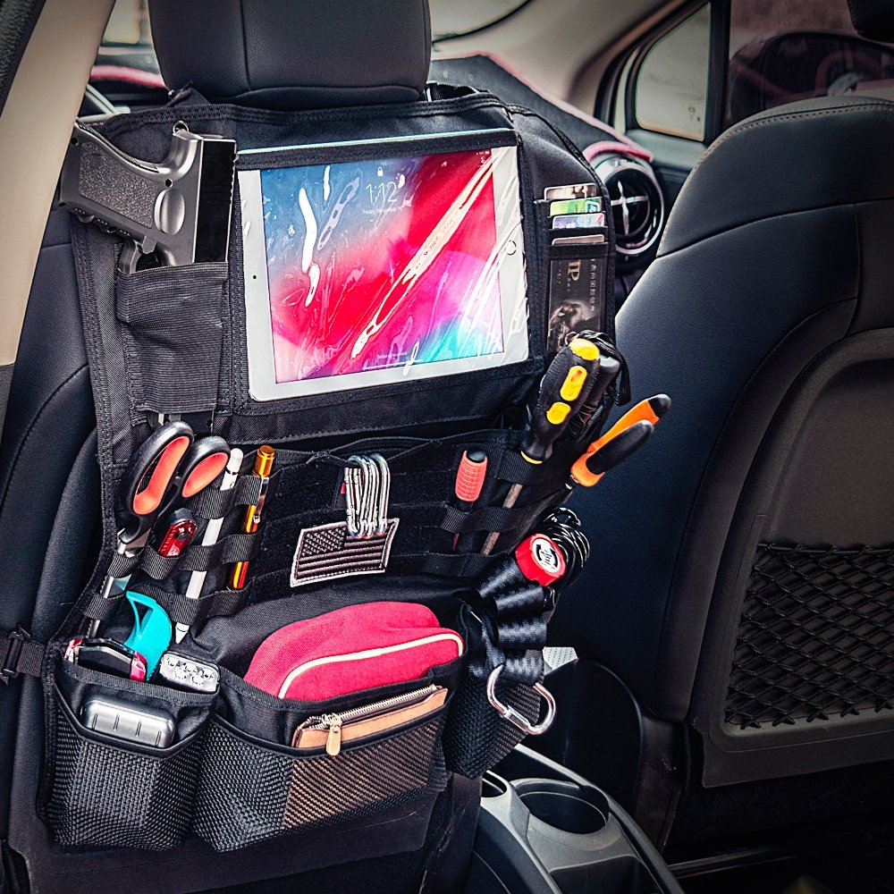 Skullvibe Tactical MOLLE Seat Organizer v3