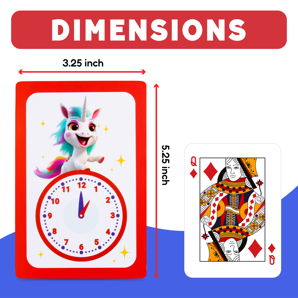The Fidget Games Telling Time Card Pack SpadezStore