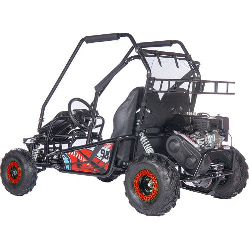 MotoTec Mud XL 212cc 2 Seat Go Kart Full Suspension SpadezStore