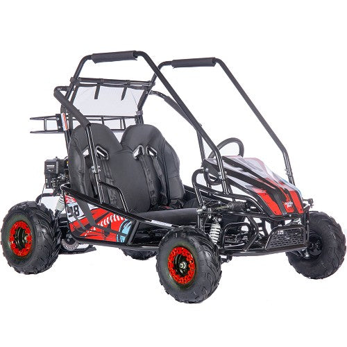 MotoTec Mud XL 212cc 2 Seat Go Kart Full Suspension SpadezStore