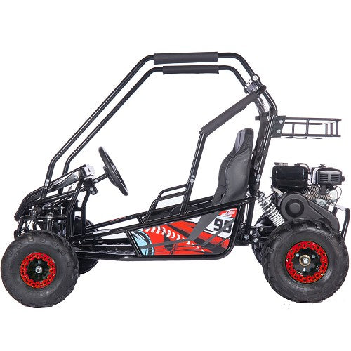 MotoTec Mud XL 212cc 2 Seat Go Kart Full Suspension SpadezStore