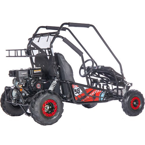 MotoTec Mud XL 212cc 2 Seat Go Kart Full Suspension SpadezStore