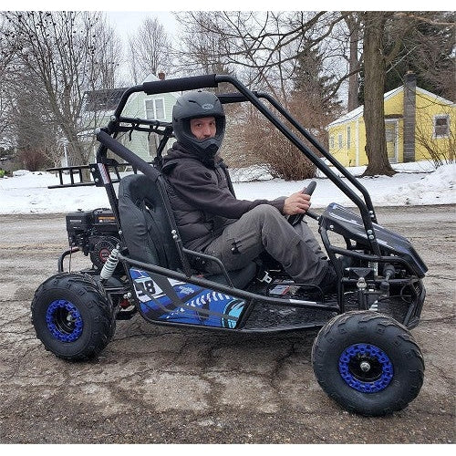 MotoTec Mud XL 212cc 2 Seat Go Kart Full Suspension SpadezStore
