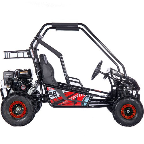 MotoTec Mud XL 212cc 2 Seat Go Kart Full Suspension SpadezStore