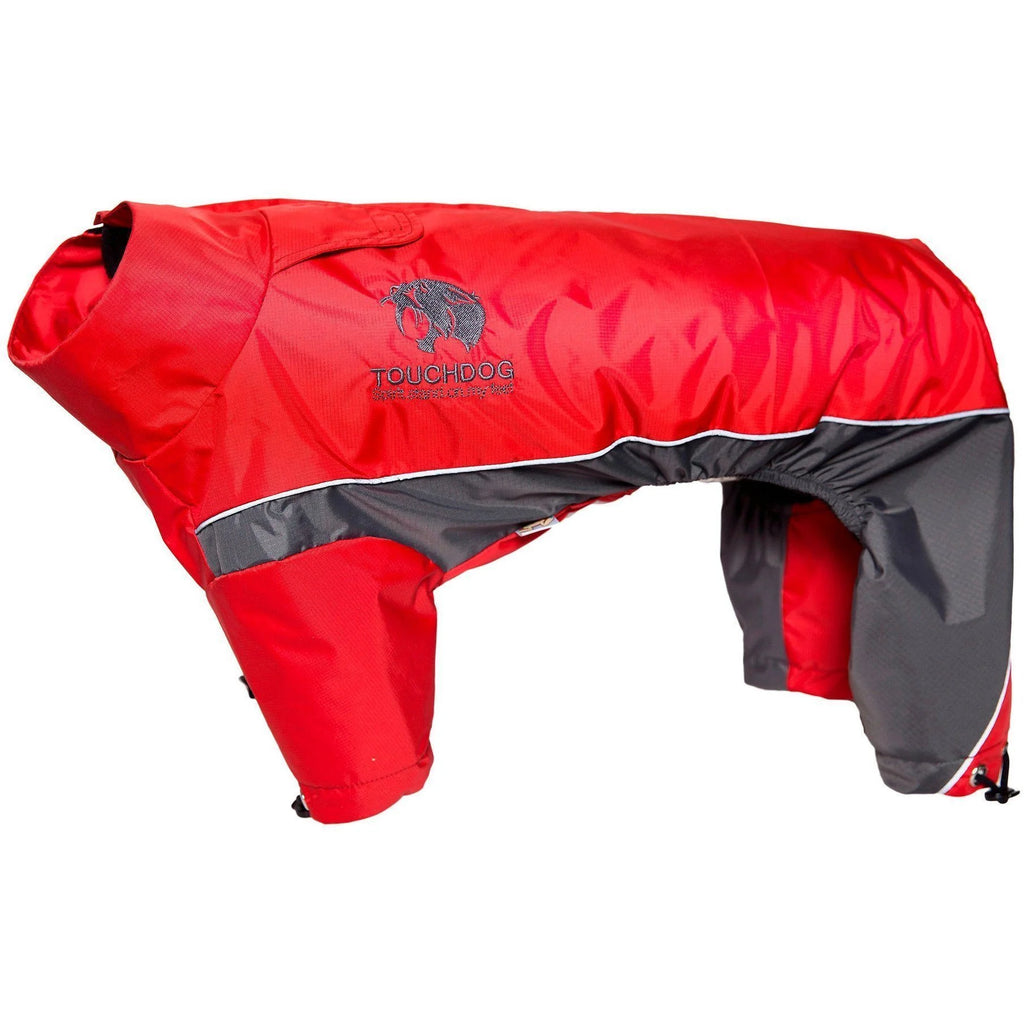 Touchdog Quantum-Ice Adjustable and Reflective Full-Body Winter Dog Jacket SpadezStore