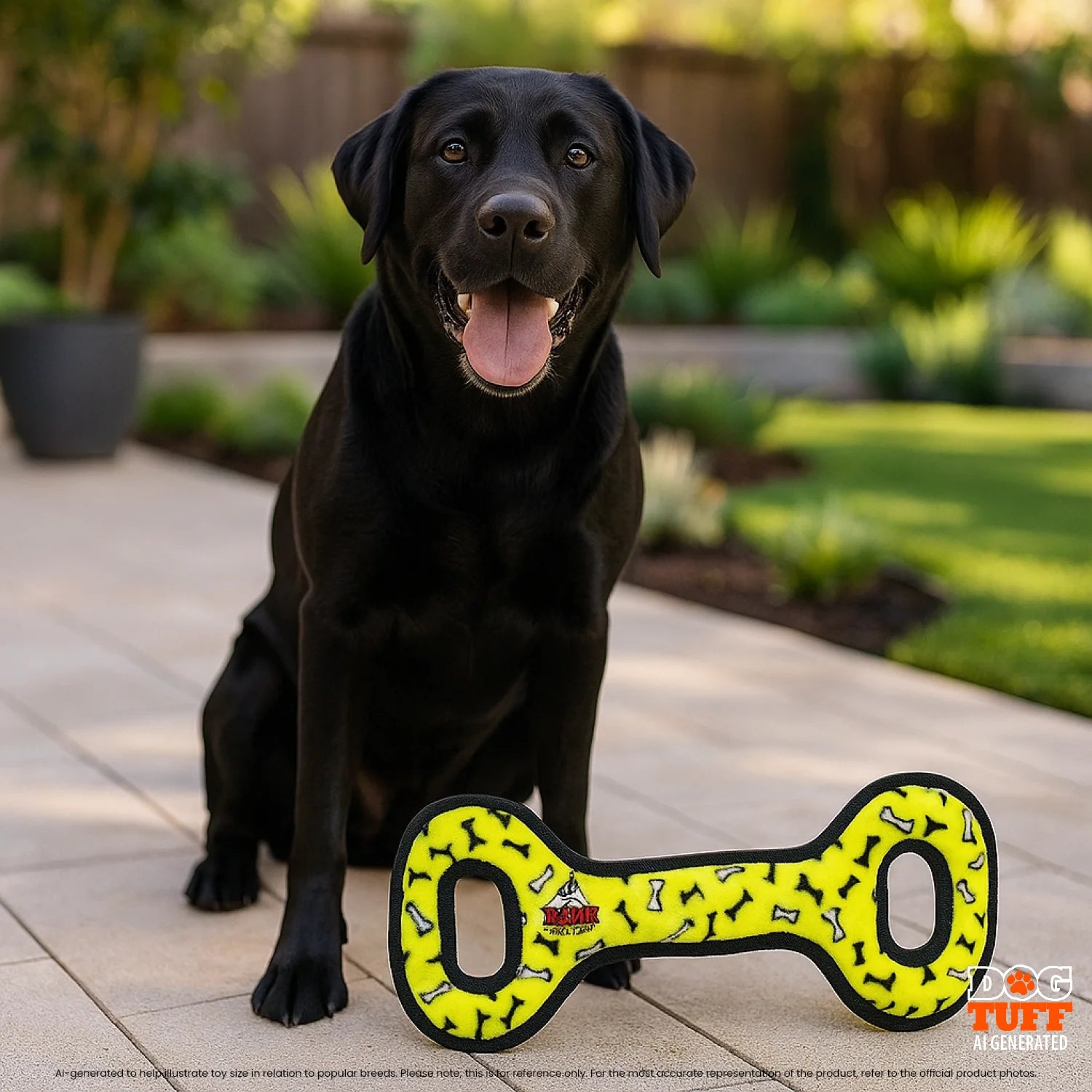 Tuffy Ultimate No Stuff Tug-O-War SpadezStore