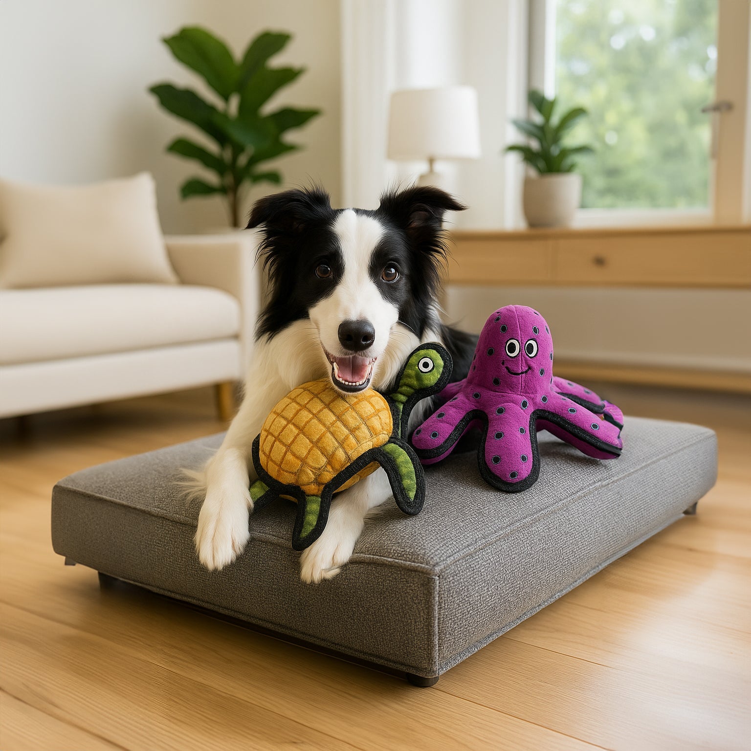 Tuffy Dog Toys Oscar the Octopus
