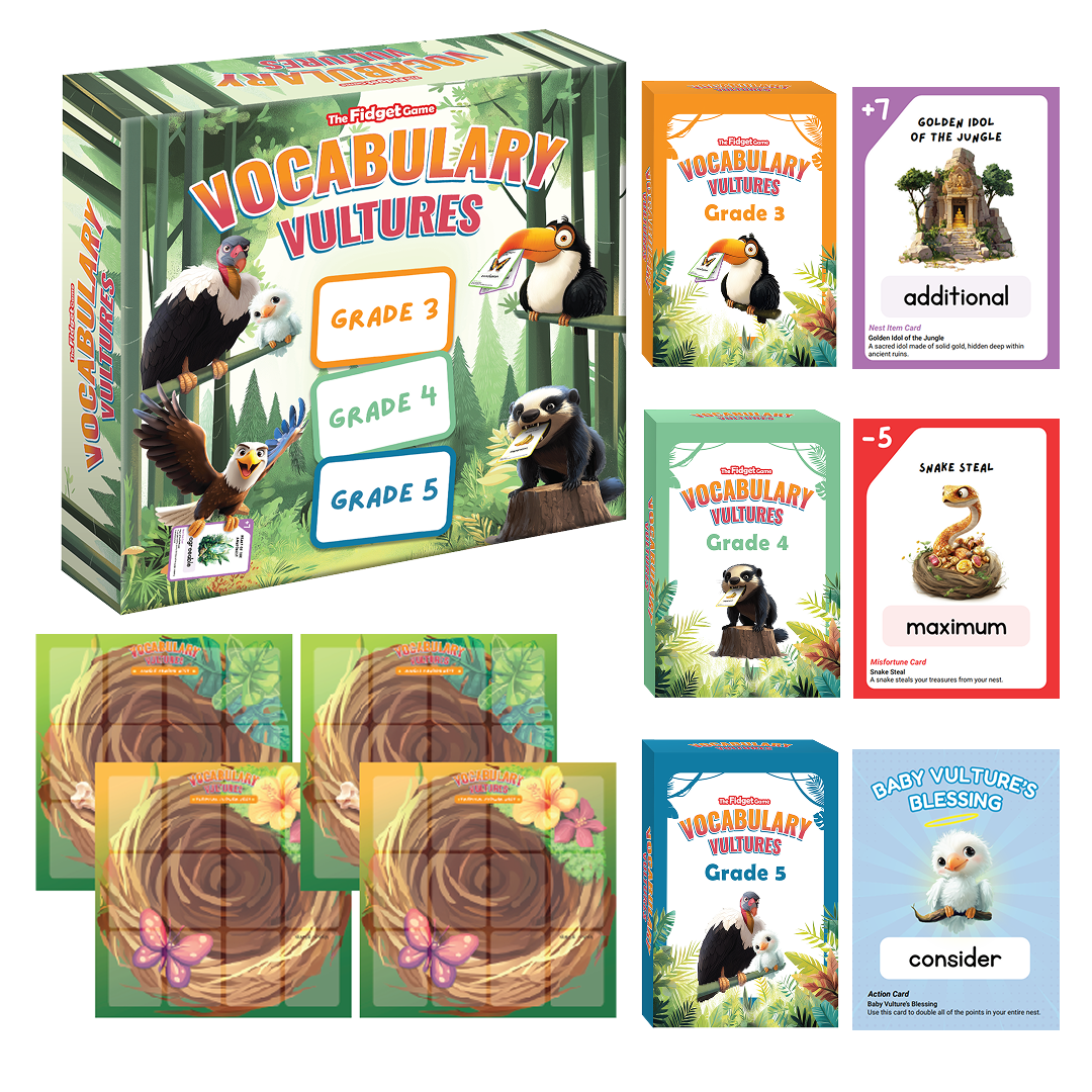 The Fidget Games Vocabulary Vultures