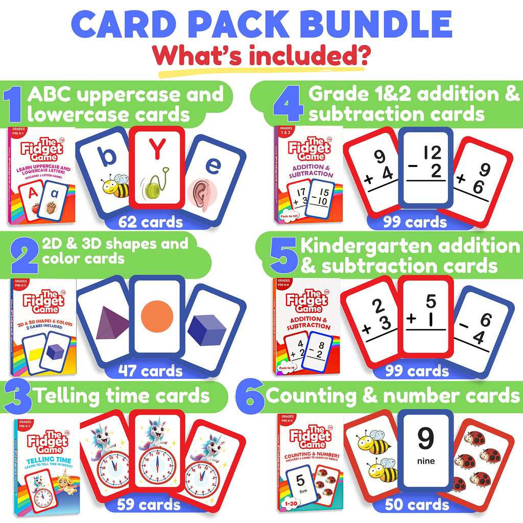 The Fidget Games Card Pack Bundle