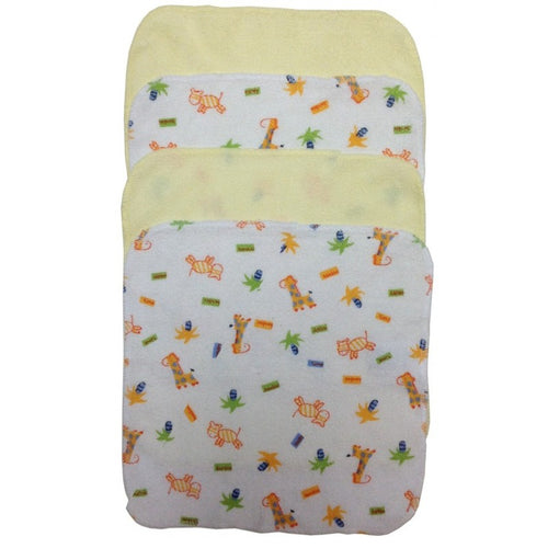 Bambini Four Piece Wash Cloth Set SpadezStore