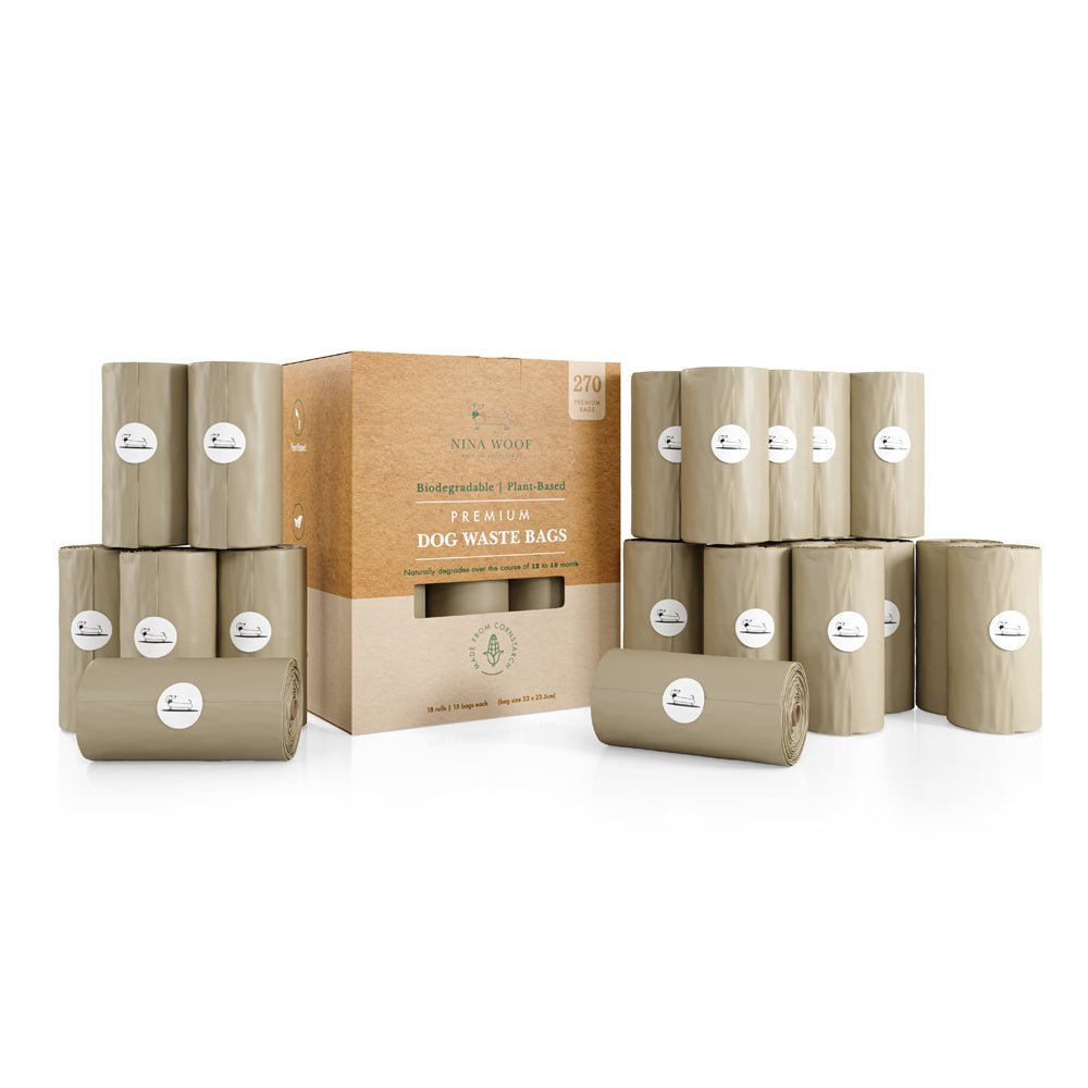 Nina Woof Waste Bags - Biodegradable and Compostable SpadezStore