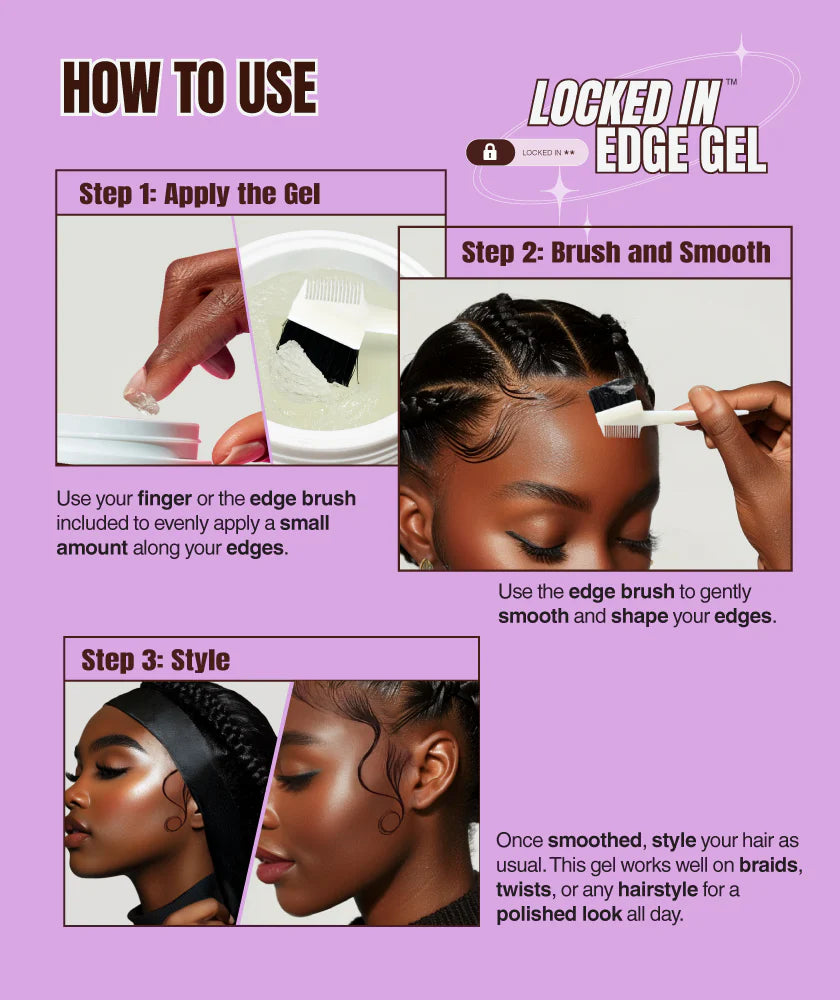 Lela By Ana Beauty Locked In Edge Gel Jojoba Oil SpadezStore