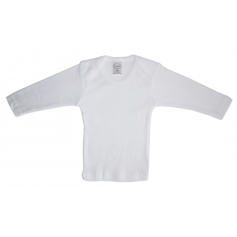 Bambini Long Sleeve White Lap T-shirt SpadezStore