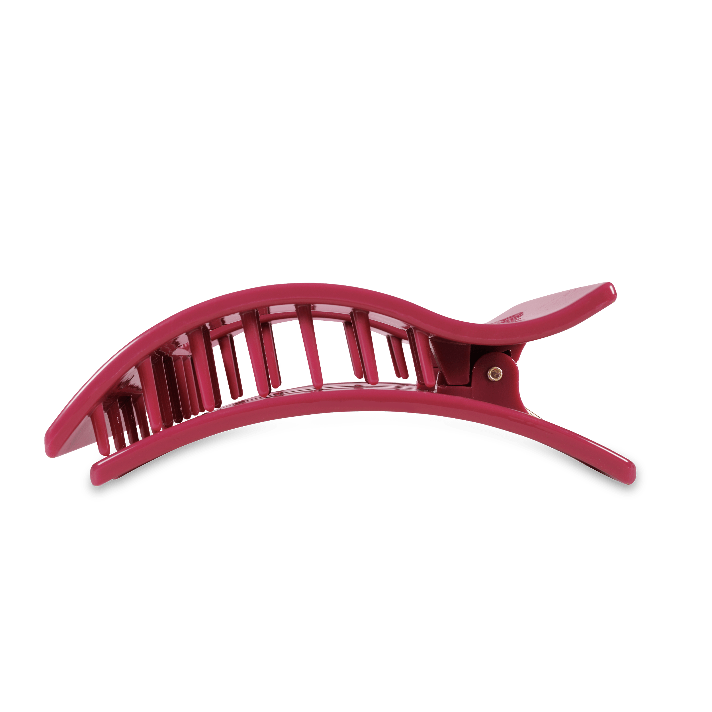 TELETIES Wild Side Large Flat Rectangle Hair Clip