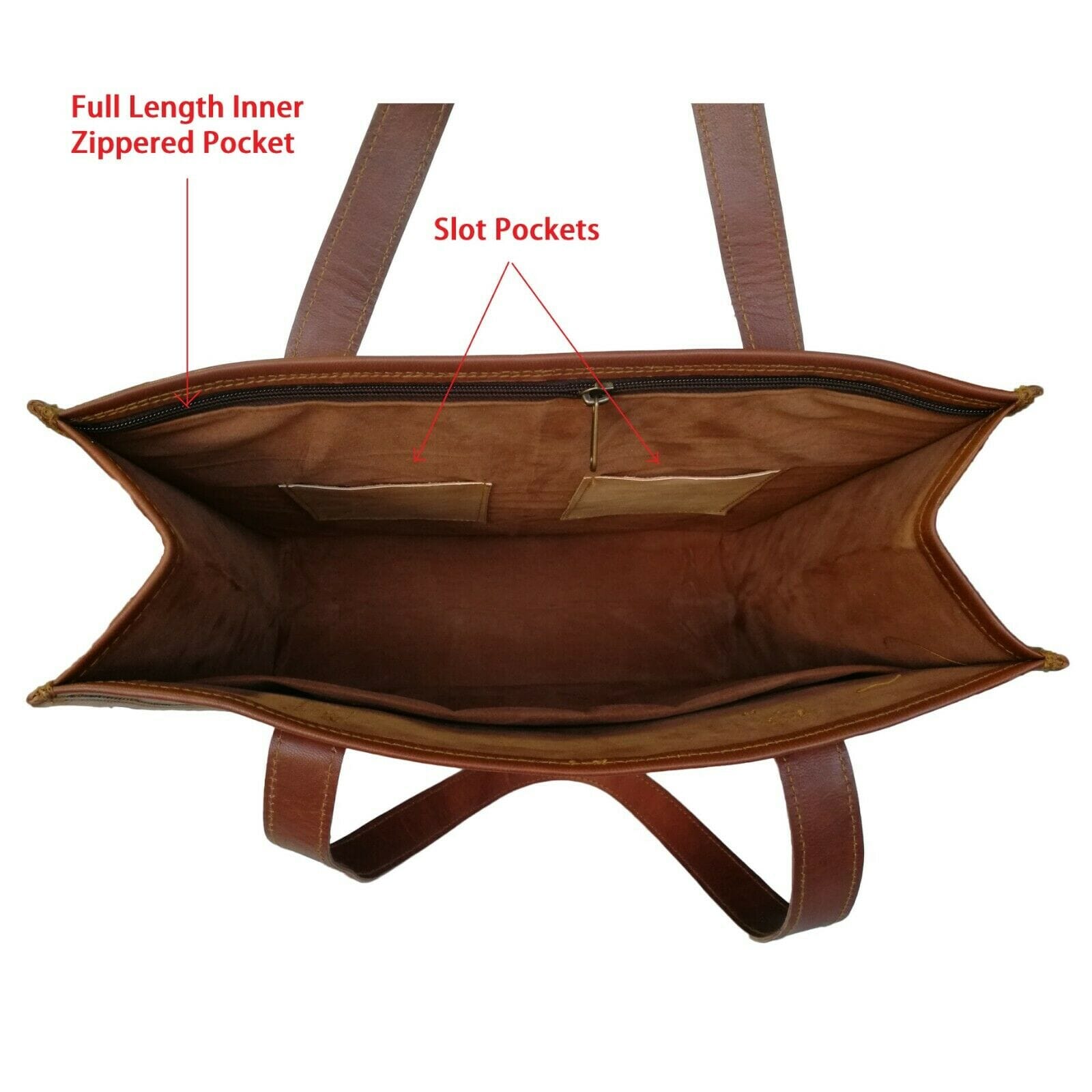 Classy Leather Bags The Shannon Tote SpadezStore