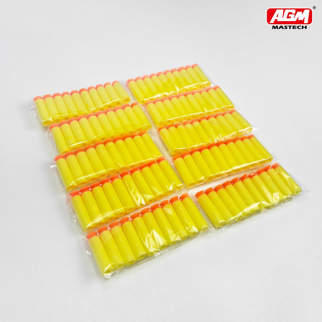 AGM MASTECH For H416, M16, AK & shotguns Series Foam Dart Blasters, 100 pcs.