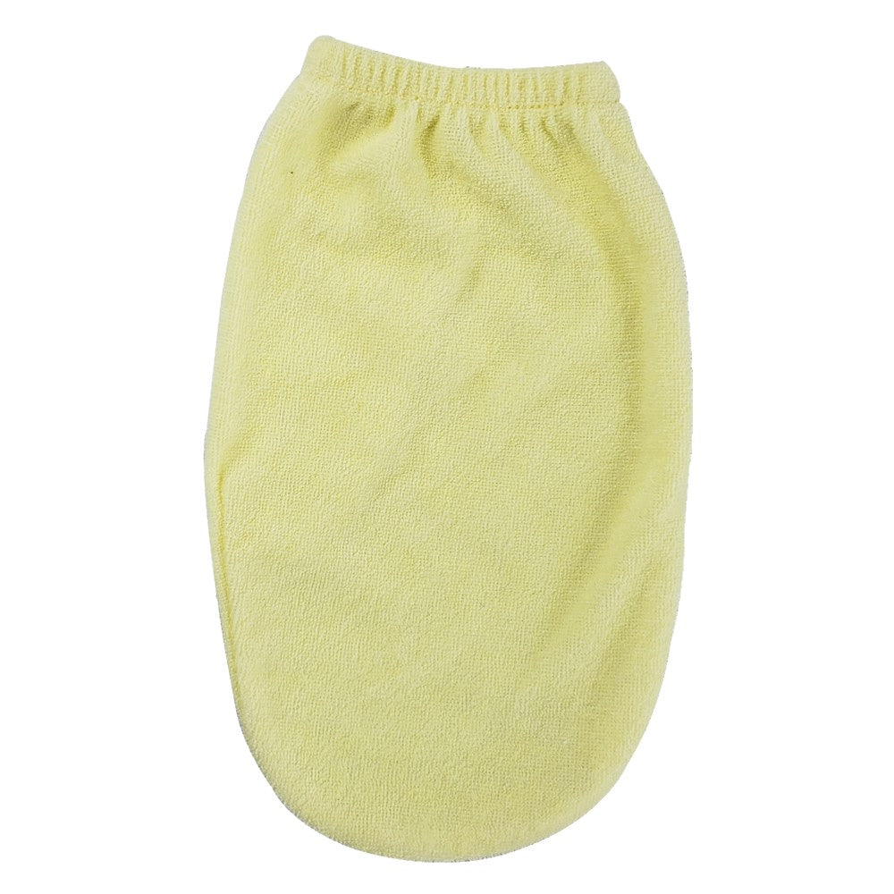 Bambini Yellow Wash Cloth Mitten