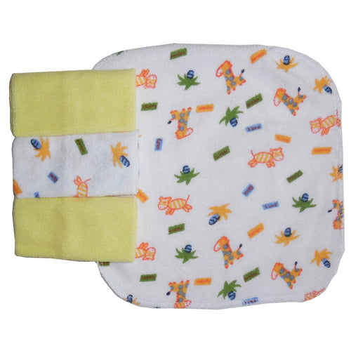 Bambini Four Piece Wash Cloth Set SpadezStore