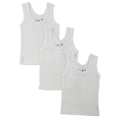 Bambini White Tank Top 3 Pack SpadezStore