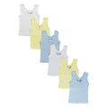 Bambini Boys Six Pack Pastel Tank Top SpadezStore
