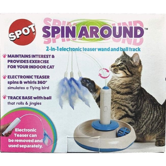 Spot Spin Around Cat Track Cat Toy SpadezStore