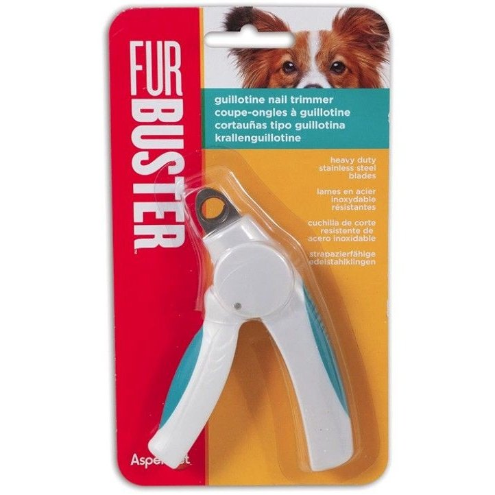 JW Pet Furbuster Guillotine Nail Trimmer for Dogs SpadezStore