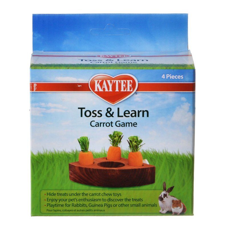 Kaytee Toss & Learn Carrot Game SpadezStore
