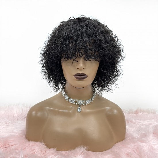 Natural Curl Glueless Bob Wig SpadezStore