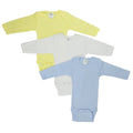 Bambini Boys Pastel Long Sleeve Onezie SpadezStore