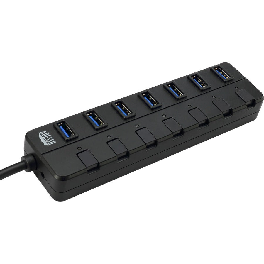 Adesso 7-ports USB 3.0 Hub with 5V2A Power Adaptor SpadezStore