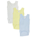 Bambini Boys Tank Top Onezies Pack of 3 SpadezStore