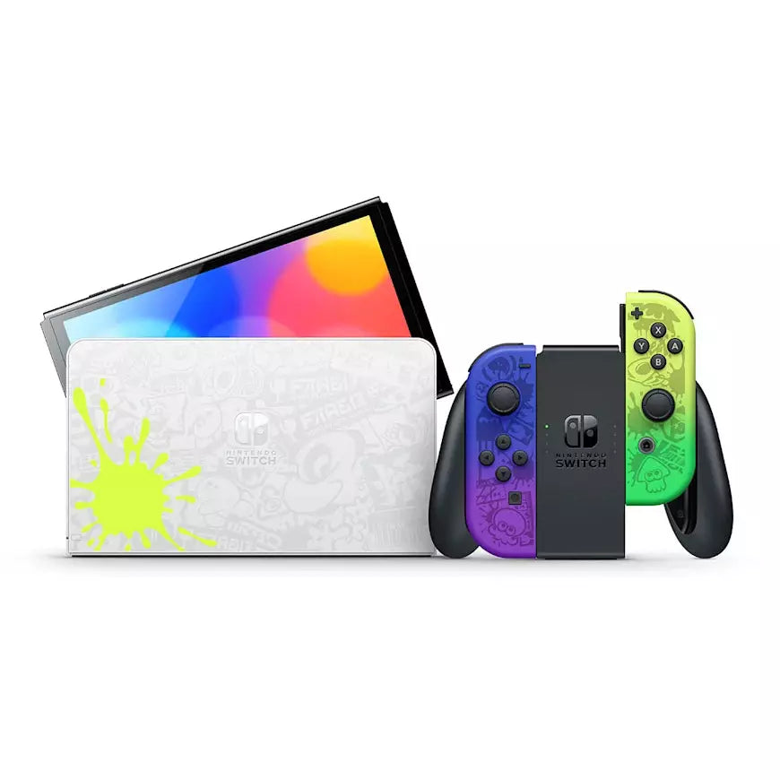 Nintendo Switch – OLED – 3 Special Edition SpadezStore Model Splatoon