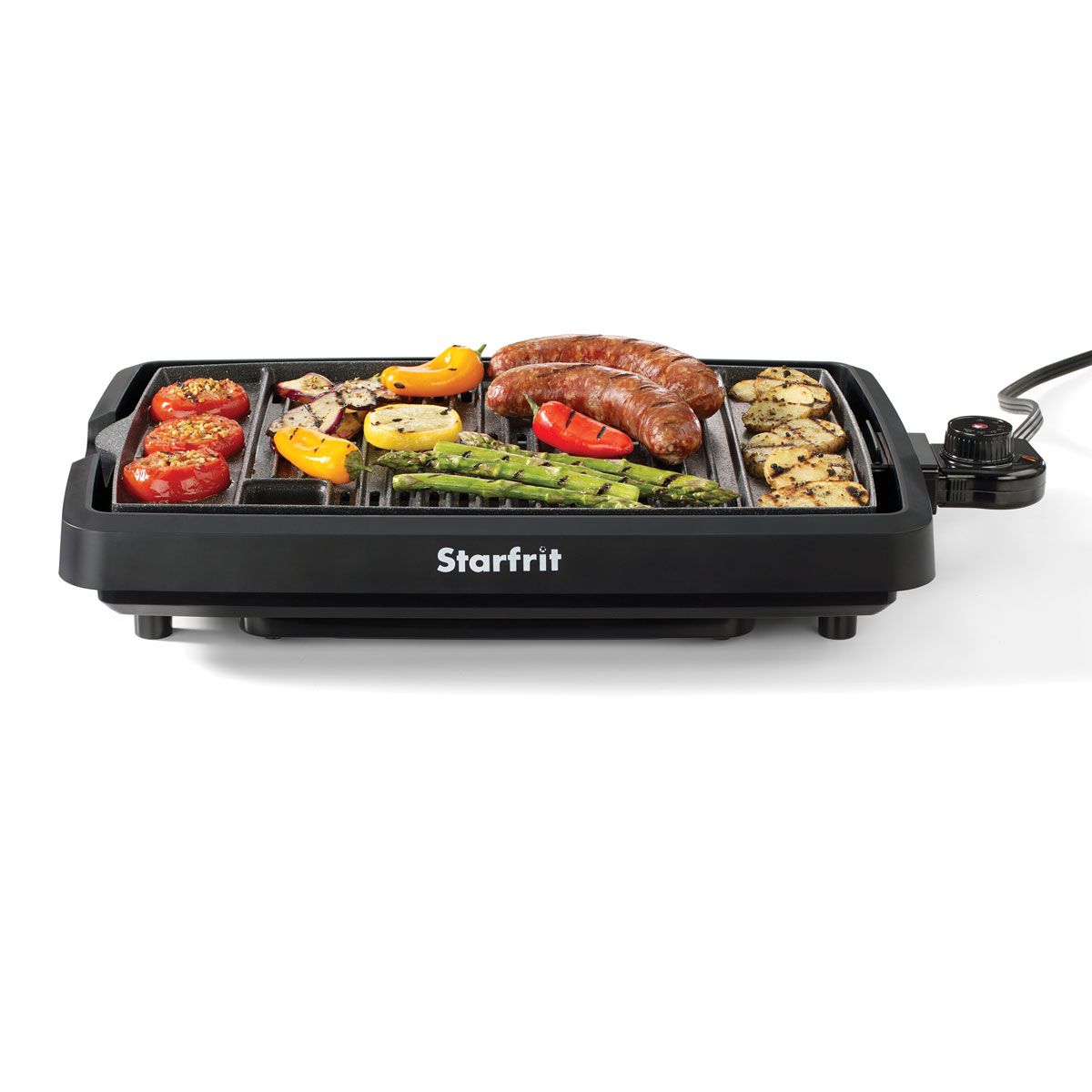 The ROCK by Starfrit® Indoor Smokeless Electric BBQ Grill SpadezStore