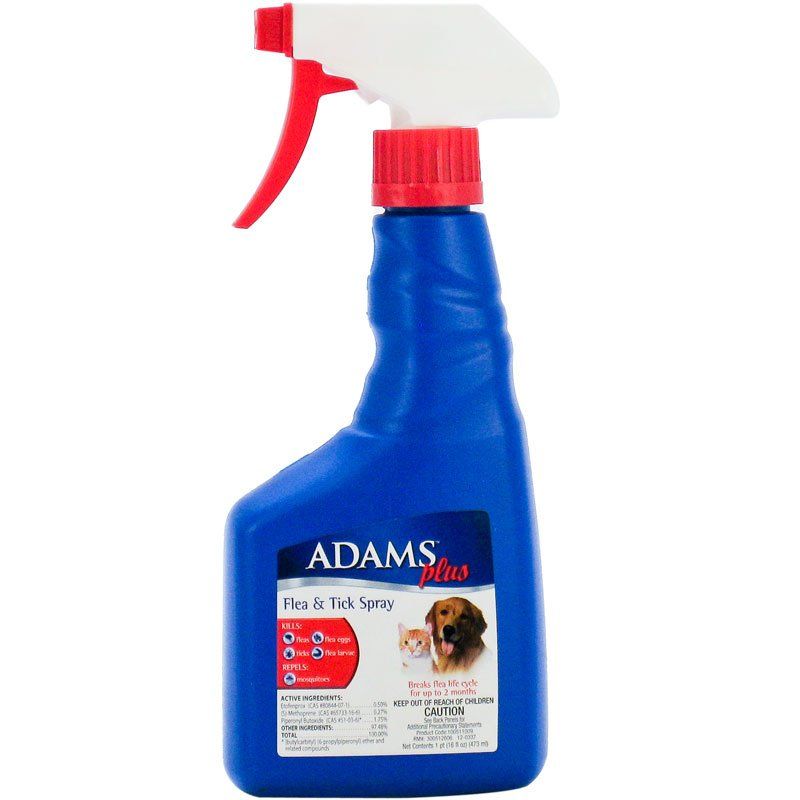 Adams Flea & Tick Spray Plus Precor SpadezStore