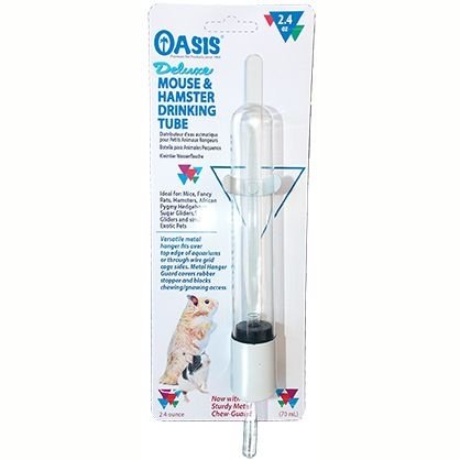 Oasis Mouse & Hamster Drinking Tube Glass SpadezStore