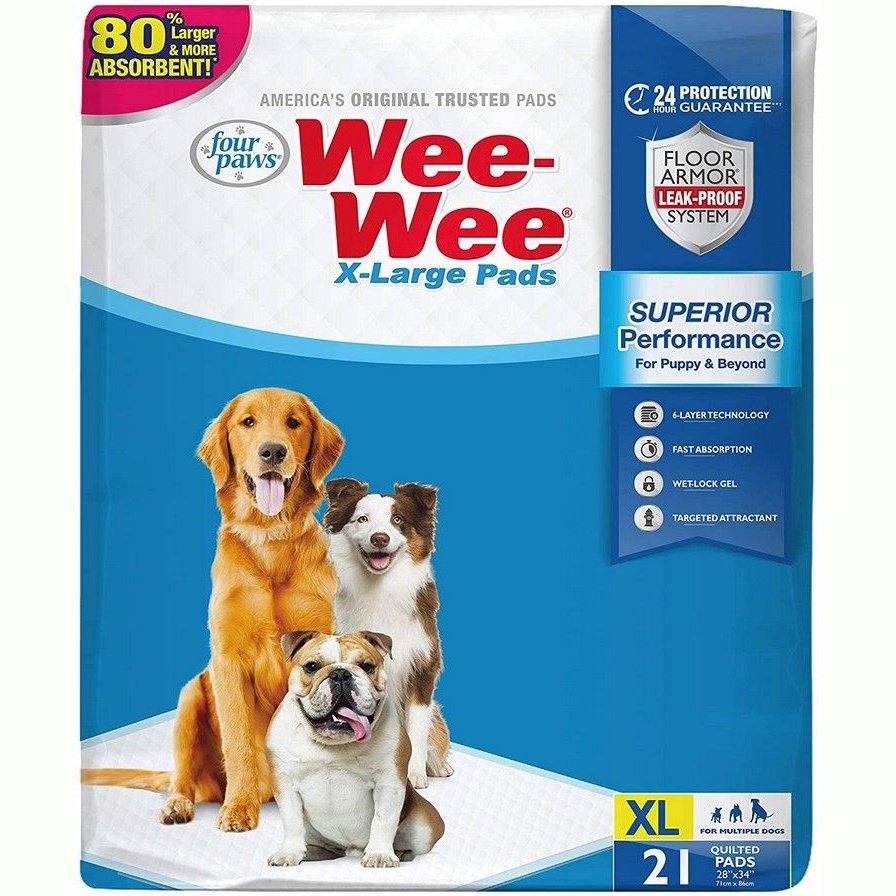 Four Paws X-Large Wee Wee Pads SpadezStore