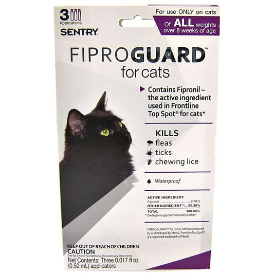Sentry FiproGuard for Cats SpadezStore