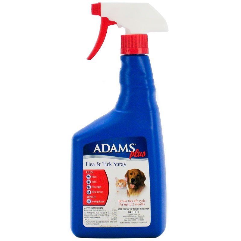 Adams Flea & Tick Spray Plus Precor SpadezStore
