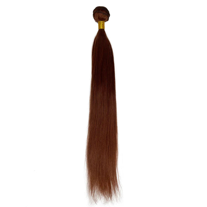 Malaysian Weave Bundle Color #33 100% Virgin Hair Straight 8A Grade SpadezStore