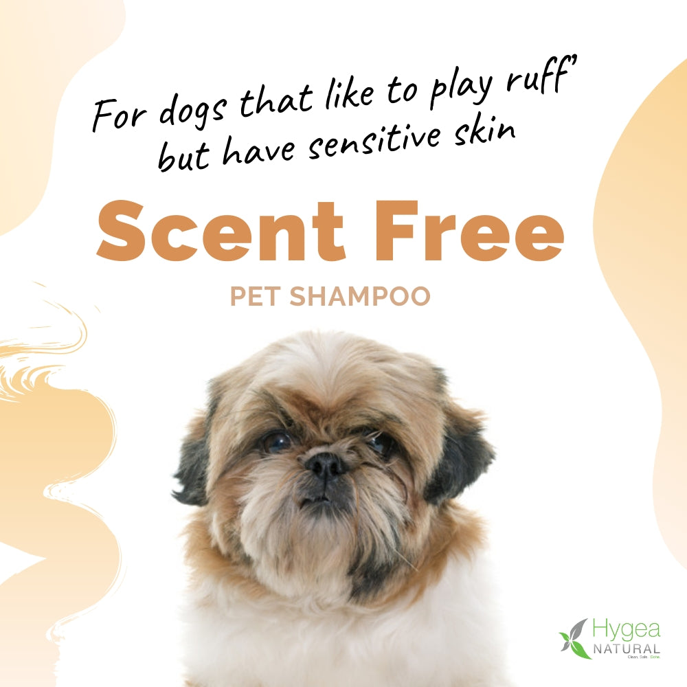 Hygea Natural Sensitive Skin Pet Shampoo SpadezStore